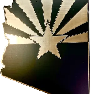 AZ State Plate Front View