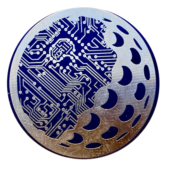 Front of KCR Ball marker