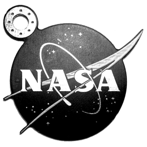 Front view of NASA meatball