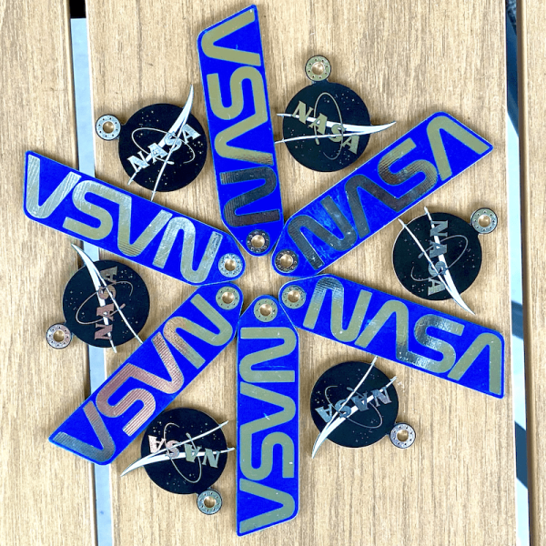 NASA pinwheel pic of keychains