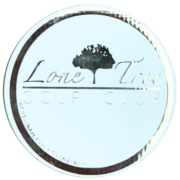 White and Silver Ball Marker
