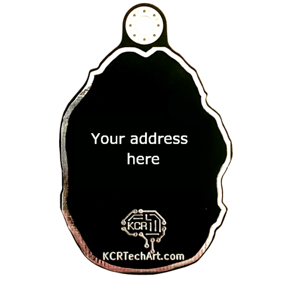 Back custom Pet ID