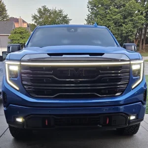 2022-2024+ GMC Sierra 1500 LED Grill Accent Lights Kit | SLT AT4 Elevation Denali