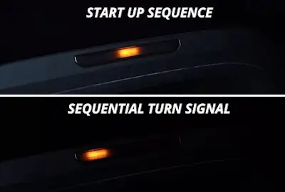 LED Sidemarkers For 2020-2023 GMC Sierra HD 2500/3500 (Set) Sequential