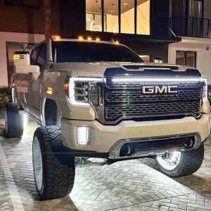 2500 GMC Sierra Denali Grill LED Lights