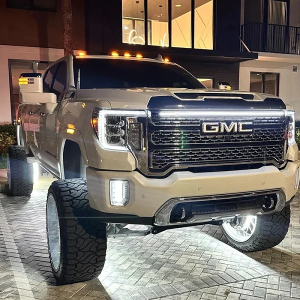 2500 GMC Sierra Denali Grill LED Lights